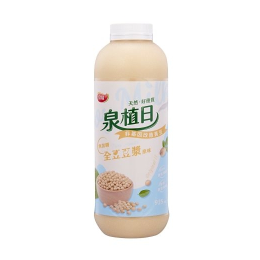 泉植日-全豆豆漿原味-無加糖