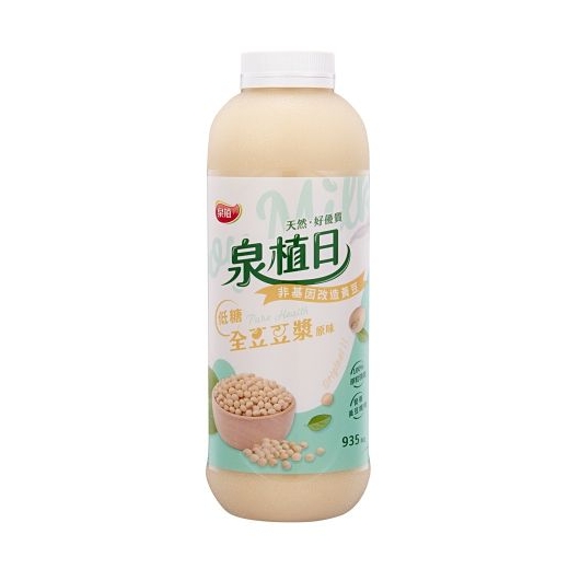 泉植日-全豆豆漿原味-低糖